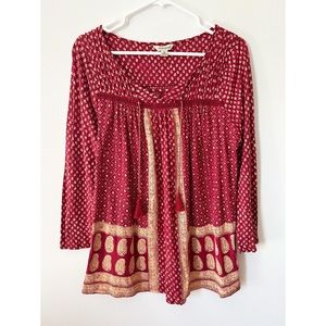 Lucky Brand Boho Top